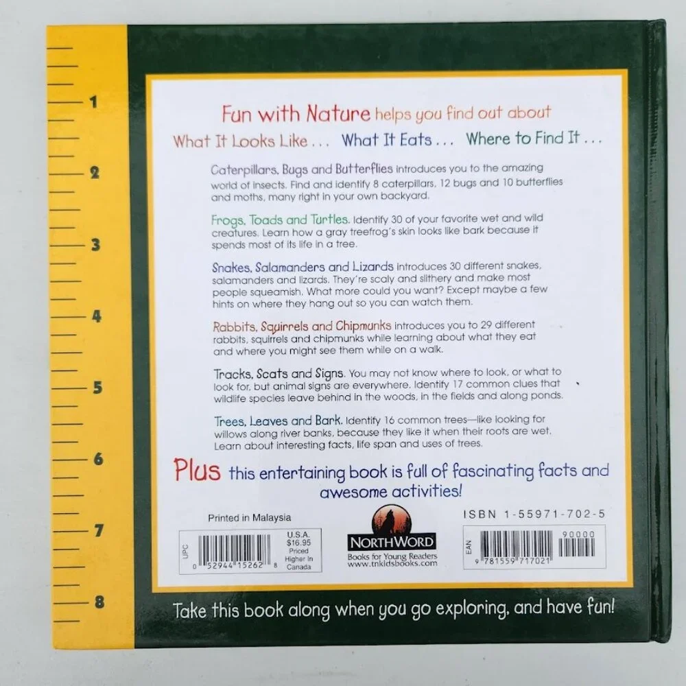 More Fun With Nature Take Along Guides Field Guide Hardcover Book Activity Journ